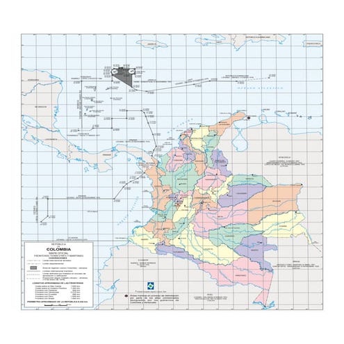 Colombia mapa oficial | PDF