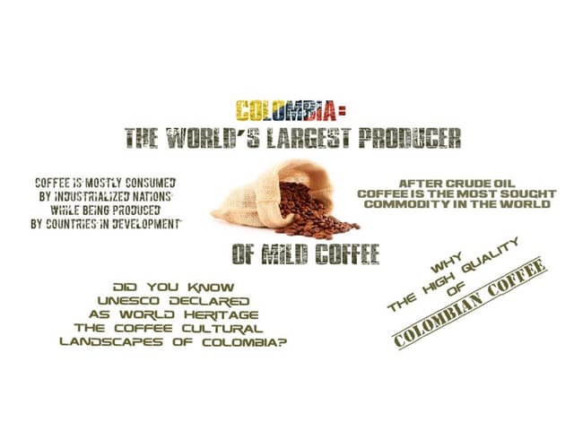Colombian Coffee production and Cof...