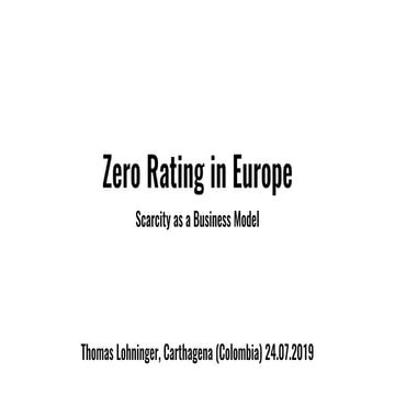 Colombia Zero-Rating in the EU