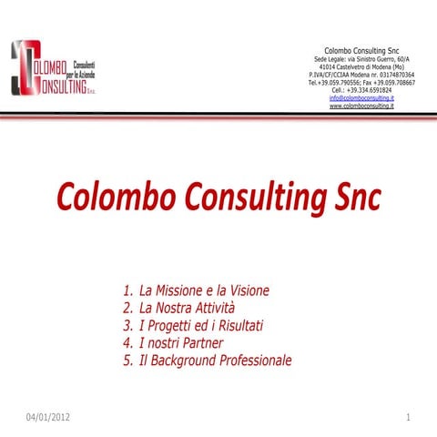 Presentazione Lkd  Ita