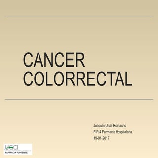 Cancer Colonrectal