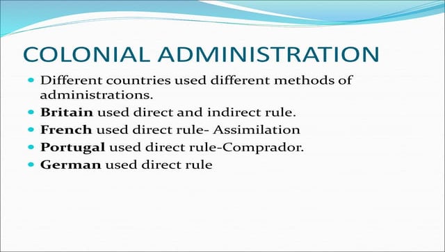 Indirect Rule Definition