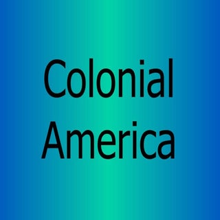 Colonial America
