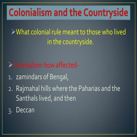 Colonialism and the Countryside.pdf