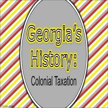 Colonial taxation