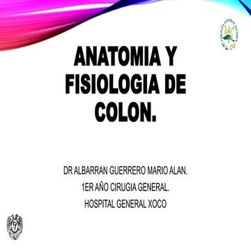 Fisiologia de colon | PPTX