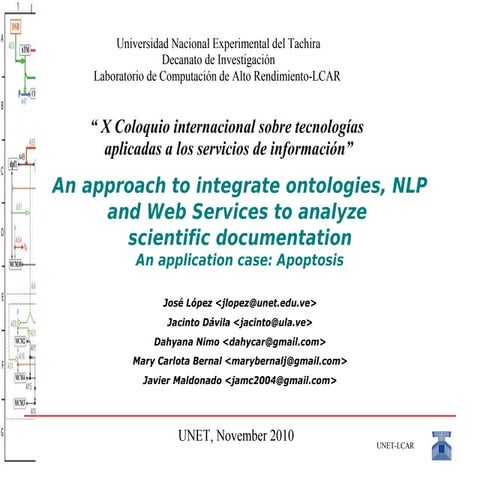 Una estrategia para la integración de ontologías, servicios web y PLN en el a...