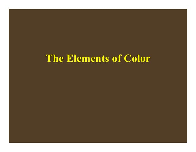 Color