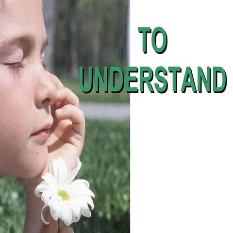 Comprehension is Not a Commodity Institute