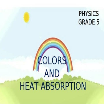 color and light asdfdfsssdbsorption.pptx