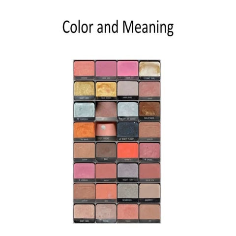 Tbt color symbolism | PPTX