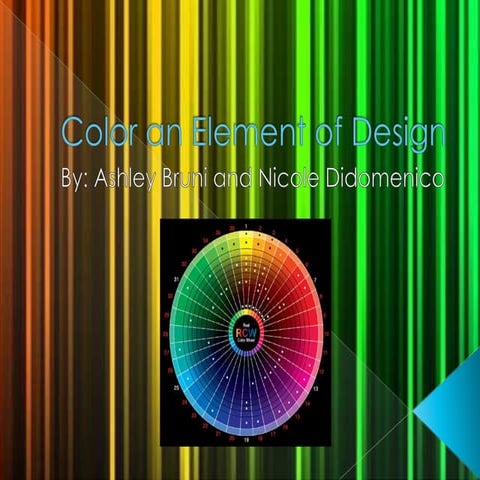 Color an element of design