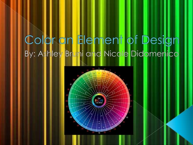 Color an element of design