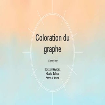 Coloration du graphe finale