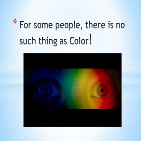 Color blind nocolor-eye anatomy