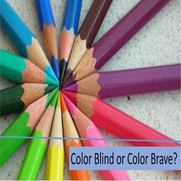 Color Blindness or Color Brave | PDF