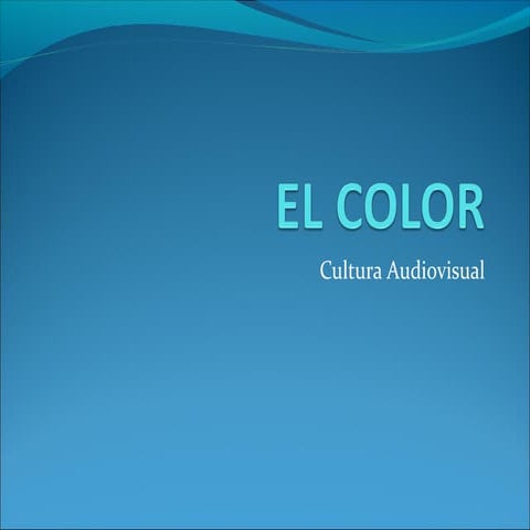 Trabajo Cultura Audiovisual Color