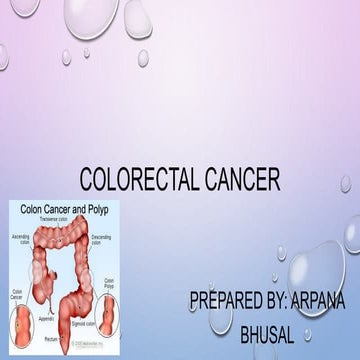Colorectal Cancer