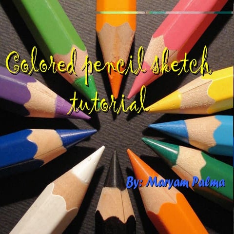 Colored pencil-sketch-tutorial