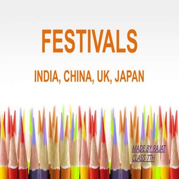 festival of india made by RJ