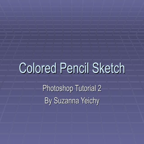 Colored Pencil Sketch