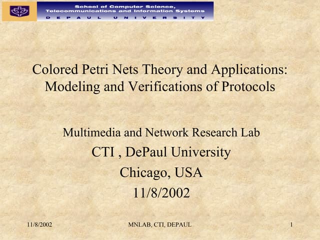 Colored petri nets theory and applications