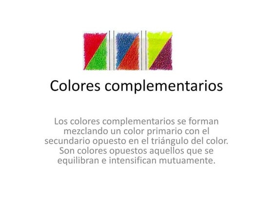 Colores complementarios | PPT