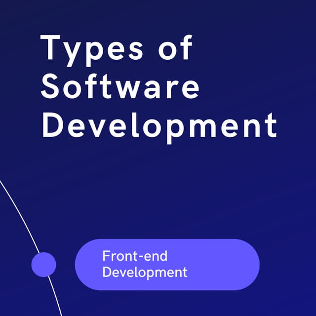 Exploring the Different Types of Software Development | PDF