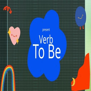 Colorful Fun Illustrative Verb To Be Grammar Presentation EFL Resource.pptx