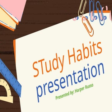 Colorful Illustration Study Habits Presentation.pptx