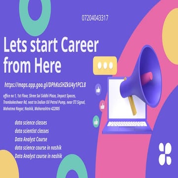 Future Top Data Science Courses in Nashik