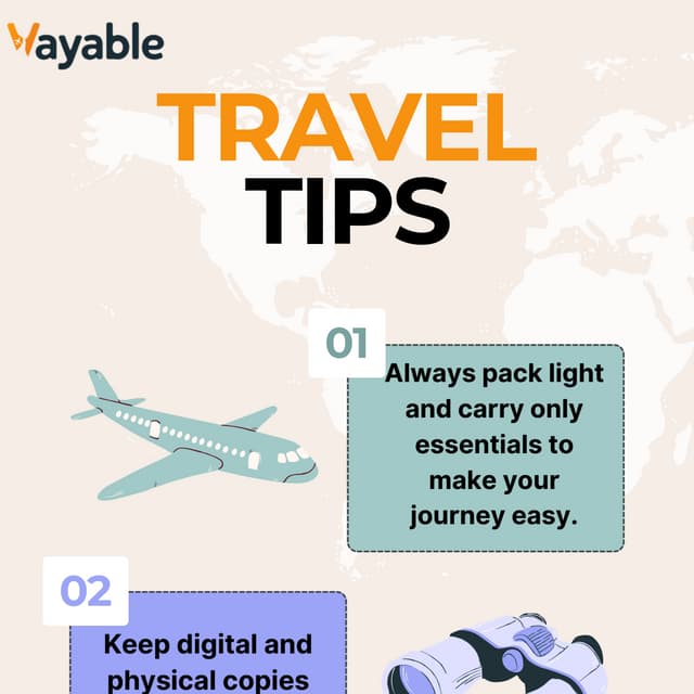 Vayable Trip: Essential Travel Tips for a Smooth Journey | PDF