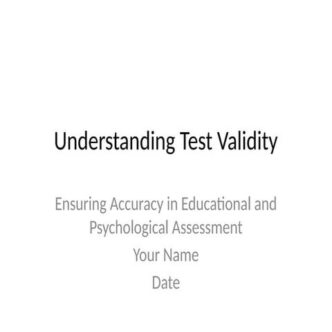 Colorful_Test_Validity_with_Placeholders.pptx