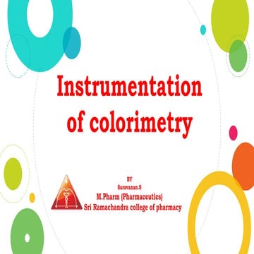 Colorimetry