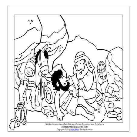 Parable Of Jesus Coloring Pages