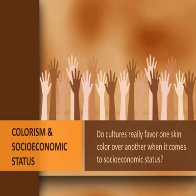 Colorism and socioeconomic status