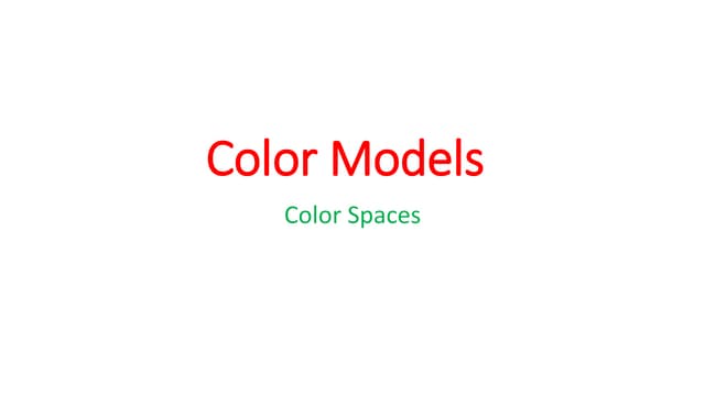 Color Models.pptx