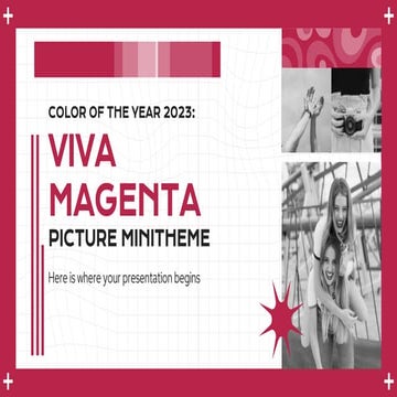 Color of the Year 2023_ Viva Magenta - Picture Minitheme by Slidesgo.pptx