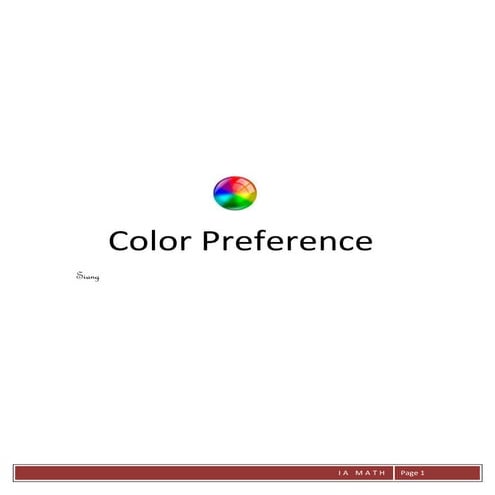 Color+preference