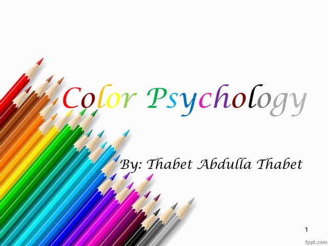 Color psychology