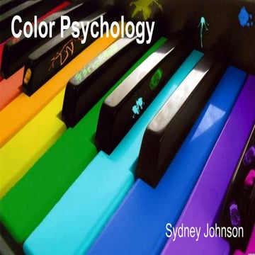Color Psychology