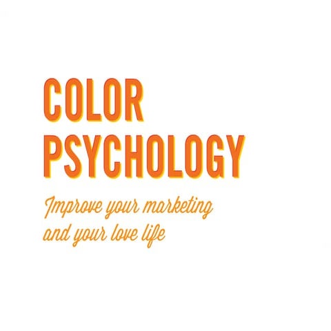 Understanding Pink in Colour Psychology! | PDF