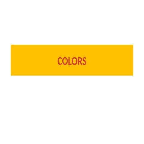 COLORS fun inter active powerpoint presentation | PPTX