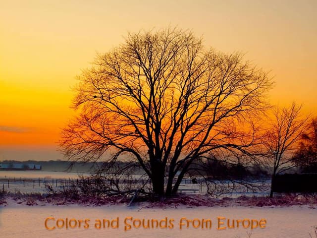 Colors and Sounds from Europe