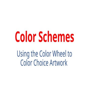 Color Schemes in the Visual Arts and Design.pptx