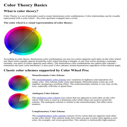 ColorsTheory