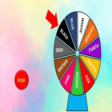 Colors roulette | PPTX