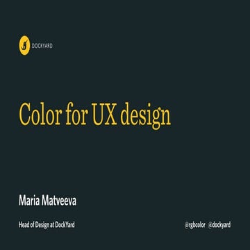 Stop guessing colors! A system to help you build a UX Design color palette.