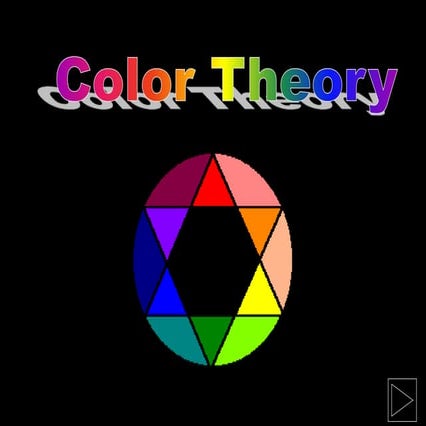 Color Theory college first year 2023 - 2024