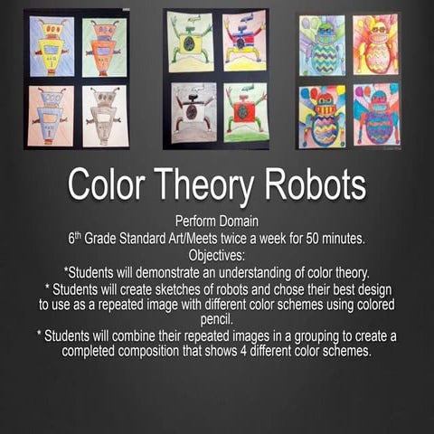 Color theory robots